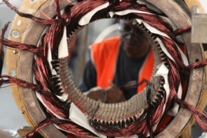 Atelier électrique - bobinage moteur