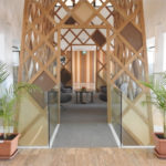 Intérieur de la banque BCDC à Lubumbashi en RD Congo