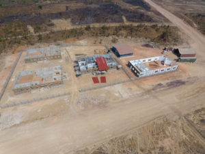 Building construction on Kolwezi Trading Centre