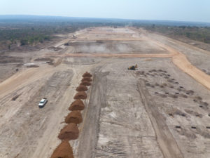 Civil engineering works at Kolwezi Trading Centre, DR Congo