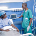 Chambre de soins intensifs, CMC Lubumbashi, RD Congo.