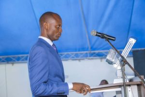 Le ministre provincial de la Santé du Haut Katanga, le Dr. Joseph Nsambi Bulanda.