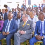 Cérémonie d'inauguration du CMC à Lubumbashi en présence de George A. Forrest, président du Groupe Forrest.
