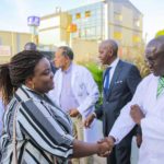 Arrivée des invités au CMC de Lubumbashi