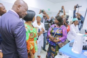 Labo du CMC à Lubumbashi.