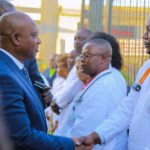 Jean-Claude Kamfwa salue les médecins du CMC à Lubumbashi