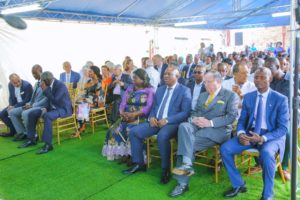 Invités lors de l'inauguration du CMC à Lubumbashi