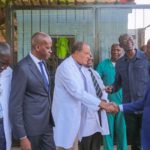 Arrivée du ministre provincial de la Santé du Haut-Katanga, le Dr. Joseph Nsambi Bulanda