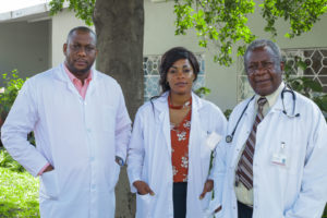 Equipe de médecins du CMC, Lubumbashi, RD Congo.