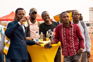 Agents EGMF lors du 100e anniversaire de l'entreprise