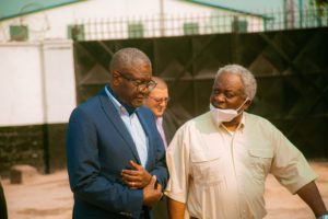 Le DR Denis Mukwege et Edmond Twite
