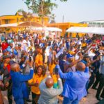 Agents EGMF lors des 100 ans à Kinshasa