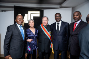 George Arthur, Lydia Forrest, Hamidou Sall