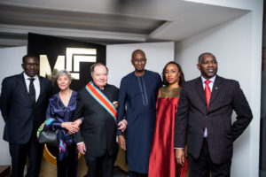 George Arthur, Lydia Forrest, Hamidou Sall