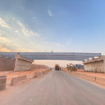 Construction du pont de l'échangeur de Kolwezi en 2023